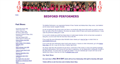 Desktop Screenshot of bedfordperformers.co.uk